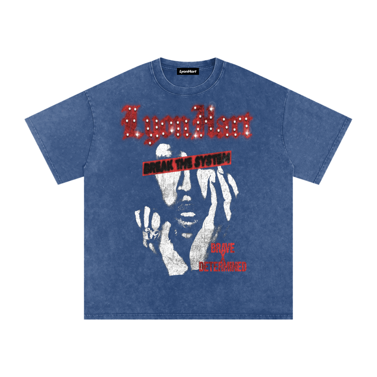 Break The System Vintage Tee