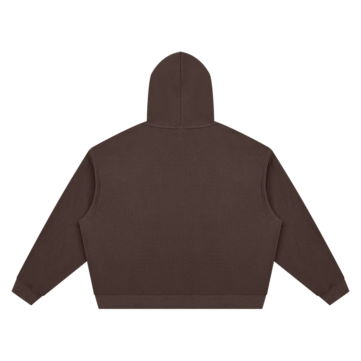 LyonHart Endure Waffle Hoodie - Coffee