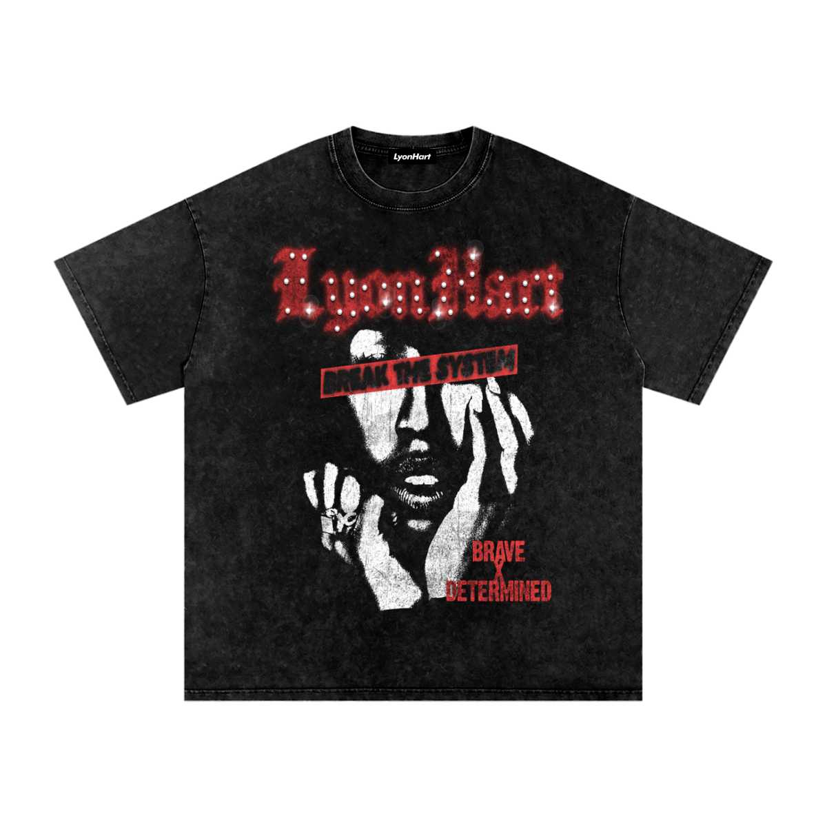 Break The System Vintage Tee