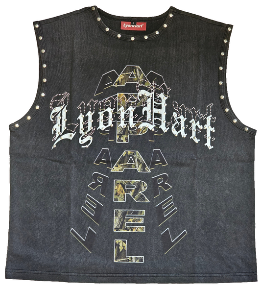 Vintage Valor Rhinestone Muscle Tee