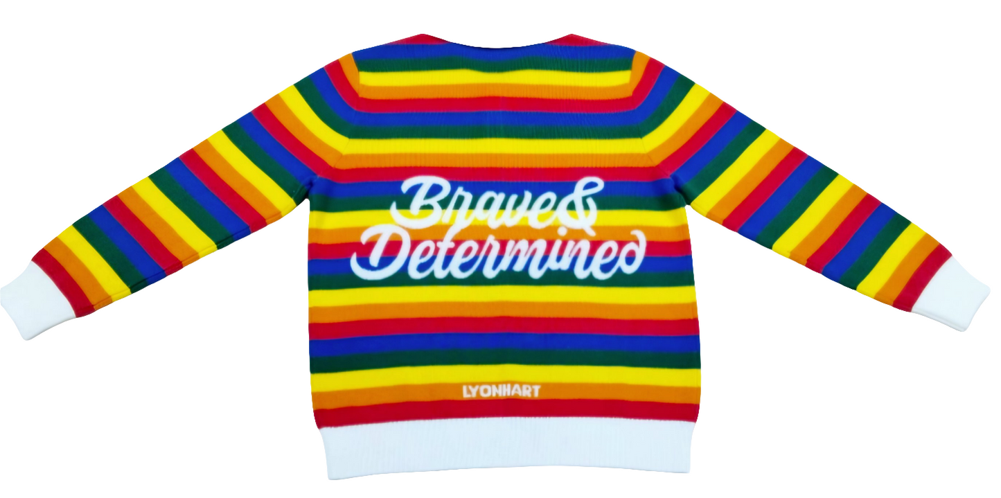 Multicolor Jacquard Sweater
