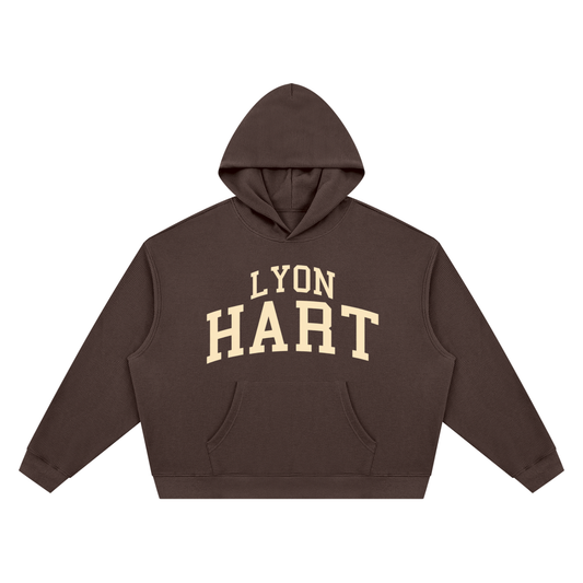 LyonHart Endure Waffle Hoodie - Coffee