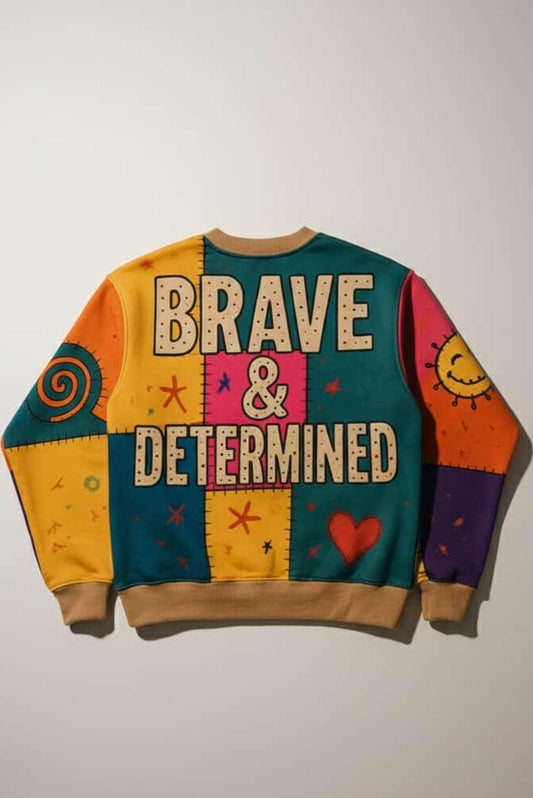 LyonHart "Stitched Chaos" Crewneck