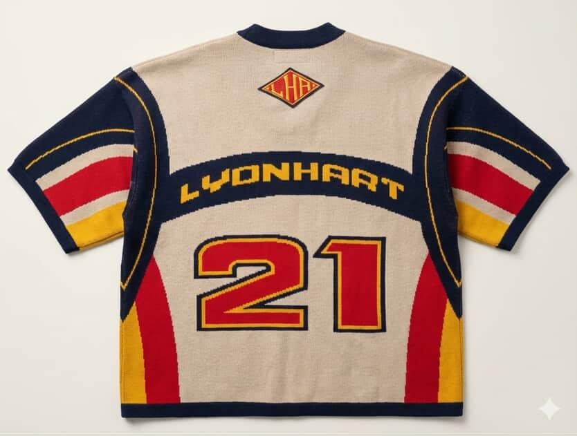 LyonHart Knit Football Jersey