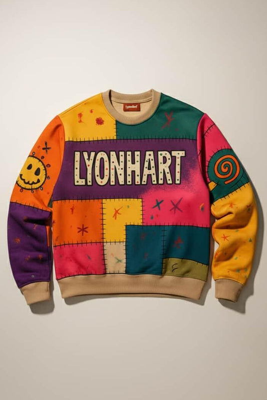 LyonHart "Stitched Chaos" Crewneck