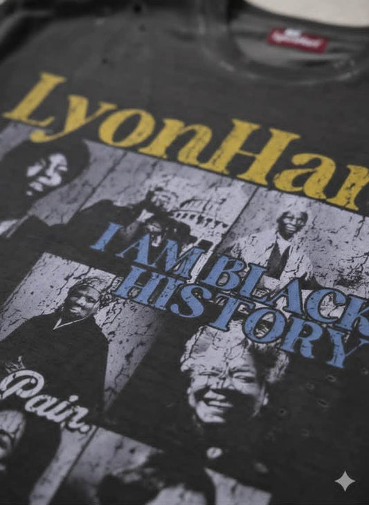 LyonHart "I Am Black History" Vintage Tee
