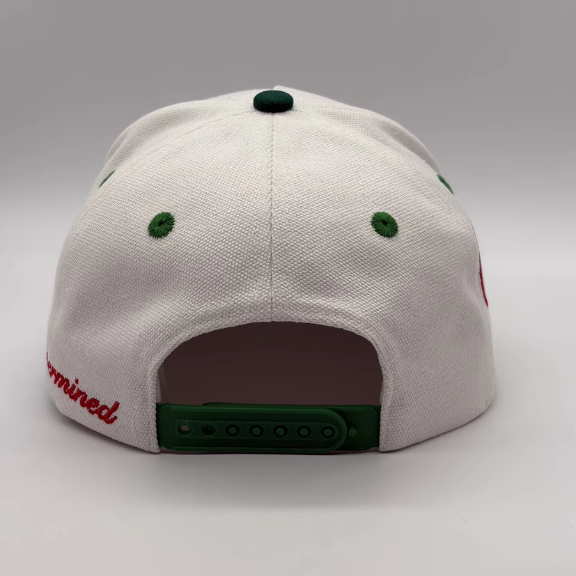 5 Panel Striped Snapback