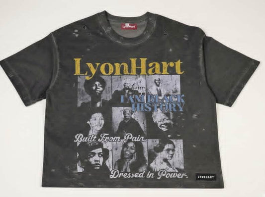 LyonHart "I Am Black History" Vintage Tee